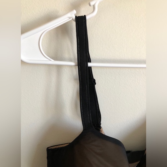 Victoria’s Secret Lined Perfect Coverage Bra Size 36DDD, in Sheer Black Color - Picture 3 of 11